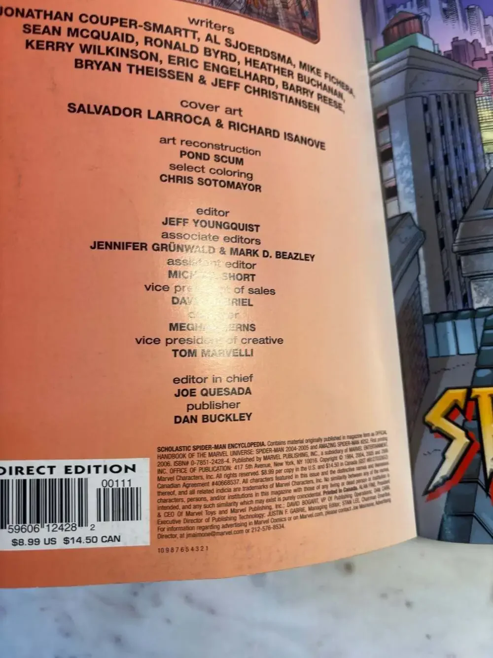 Marvel Encyclopedia: Spider-Man (Official Handbook of the Marvel Universe)